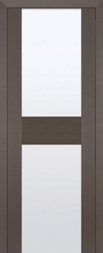 межкомнатные двери  Profil Doors 11X белый триплекс грей мелинга