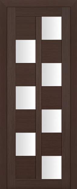 межкомнатные двери  Profil Doors 36X белый триплекс венге мелинга