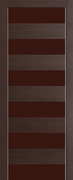 межкомнатные двери  Profil Doors 8Z  коричневое венге кроскут