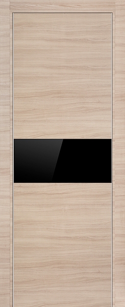межкомнатные двери  Profil Doors 4Z  чёрное капуччино кроскут