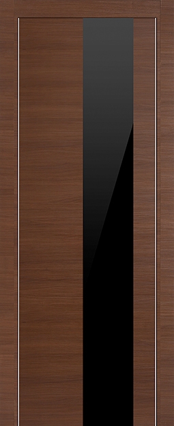 межкомнатные двери  Profil Doors 5Z  чёрное малага черри кроскут