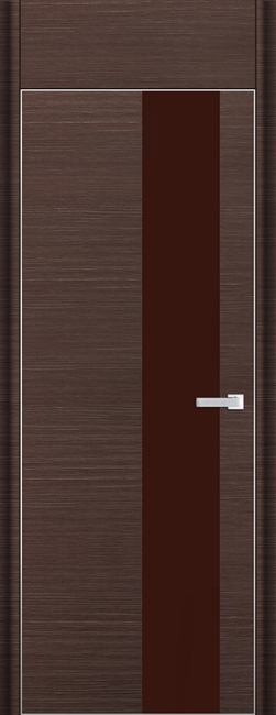 межкомнатные двери  Profil Doors 5D коричневое венге браш
