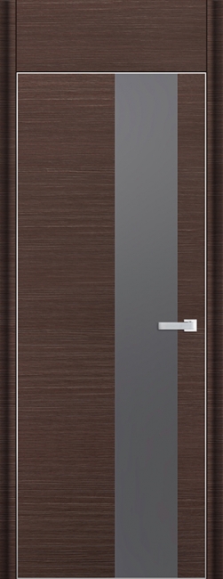 межкомнатные двери  Profil Doors 5D серебряное венге браш