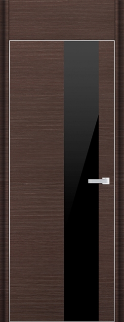 межкомнатные двери  Profil Doors 5D чёрное венге браш