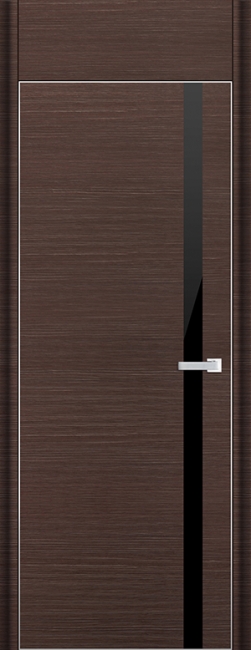 межкомнатные двери  Profil Doors 6D чёрное венге браш