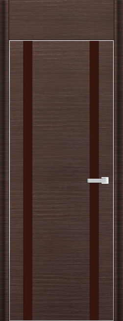 межкомнатные двери  Profil Doors 9D коричневое венге браш