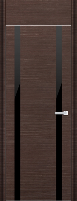 межкомнатные двери  Profil Doors 9D чёрное венге браш