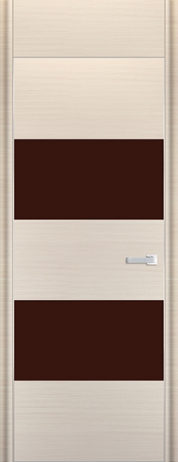 межкомнатные двери  Profil Doors 10D коричневое белёный дуб браш