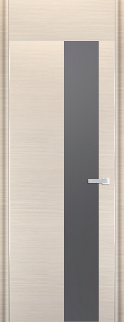 межкомнатные двери  Profil Doors 5D серебряное белёный дуб браш