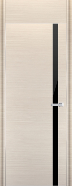 межкомнатные двери  Profil Doors 6D чёрное белёный дуб браш