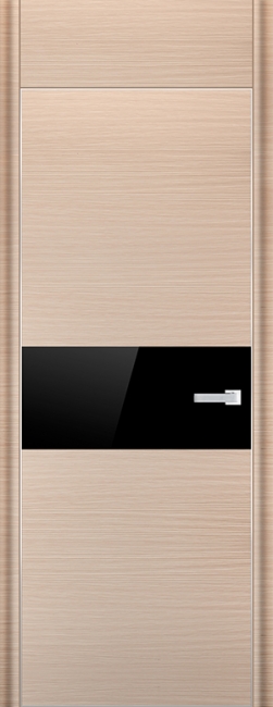 межкомнатные двери  Profil Doors 4D чёрное капуччино браш