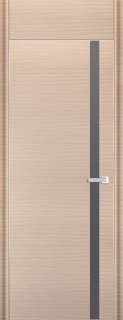 межкомнатные двери  Profil Doors 6D серебряное капуччино браш