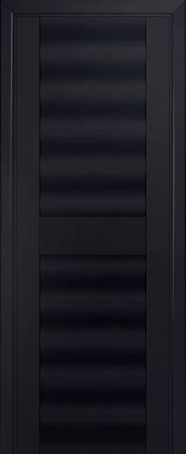 межкомнатные двери  Profil Doors 58U чёрный seidenmatt