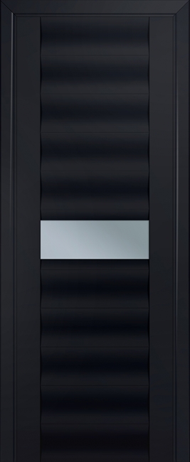 межкомнатные двери  Profil Doors 59U графит чёрный seidenmatt