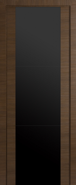 межкомнатные двери  Profil Doors 22X  черное малага черри кроскут