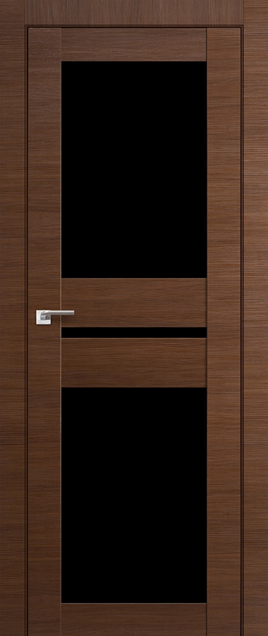межкомнатные двери  Profil Doors 70X чёрный триплекс малага черри кроскут