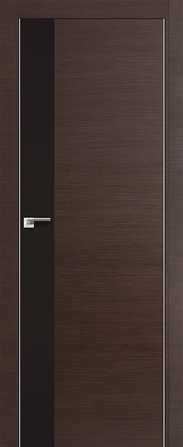 межкомнатные двери  Profil Doors 14Z тёмно-коричневый венге кроскут