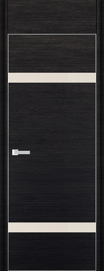 межкомнатные двери  Profil Doors 3D перламутровое чёрный браш