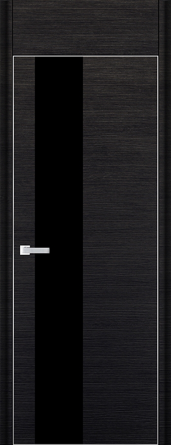межкомнатные двери  Profil Doors 5D чёрное чёрный браш