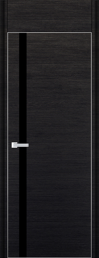 межкомнатные двери  Profil Doors 6D чёрное чёрный браш