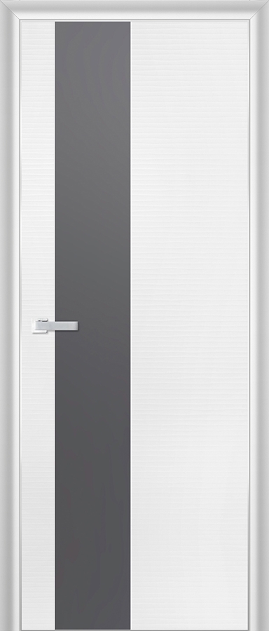 межкомнатные двери  Profil Doors 5D серебряное белая волна