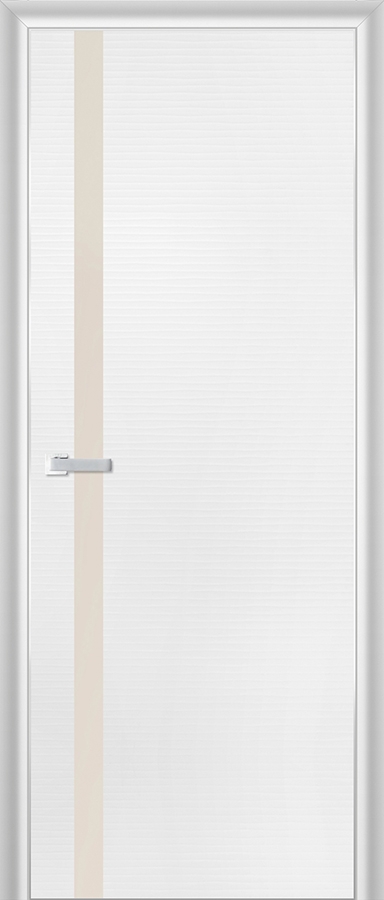 межкомнатные двери  Profil Doors 6D перламутровое белая волна
