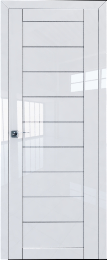 межкомнатные двери  Profil Doors 73L белый триплекс белый глянец