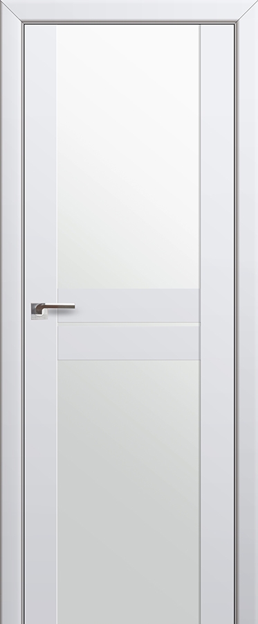 межкомнатные двери  Profil Doors 10U белый триплекс аляска