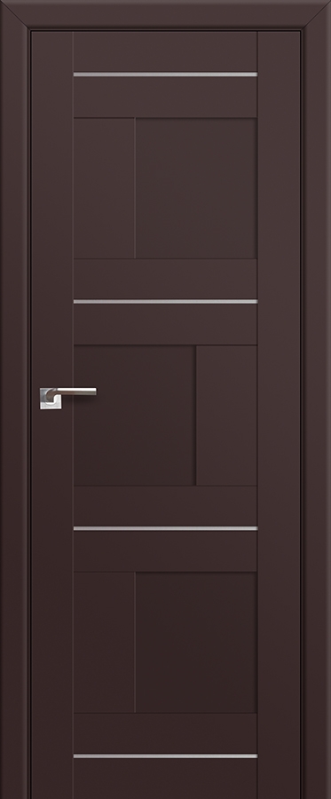 межкомнатные двери  Profil Doors 12U тёмно-коричневые