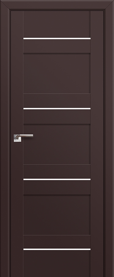межкомнатные двери  Profil Doors 42U тёмно-коричневые