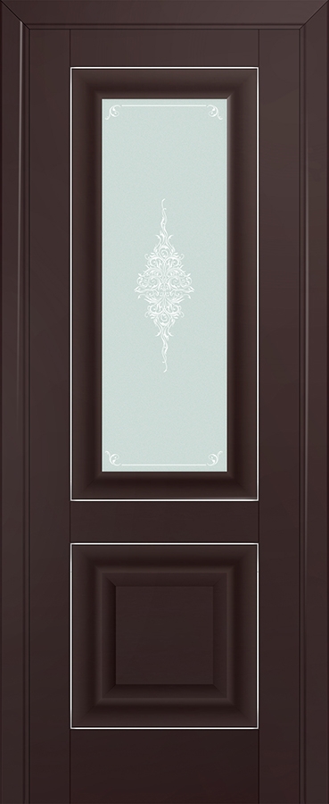 Profil Doors 28U стекло Кристалл молдинг тёмно-коричневые