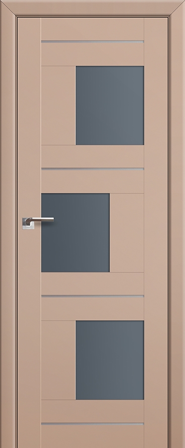 межкомнатные двери  Profil Doors 13U графит капучино сатинат