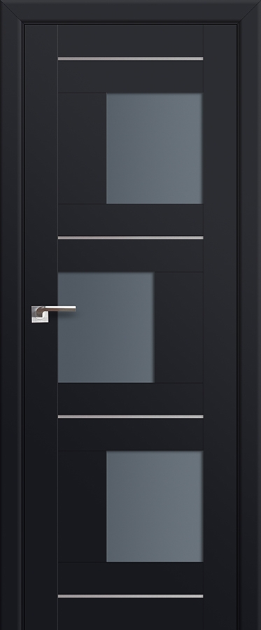 межкомнатные двери  Profil Doors 13U графит чёрный seidenmatt