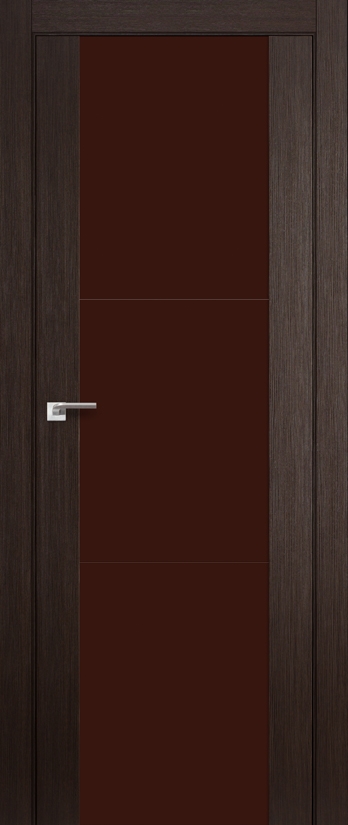 межкомнатные двери  Profil Doors 22X  коричневое венге мелинга