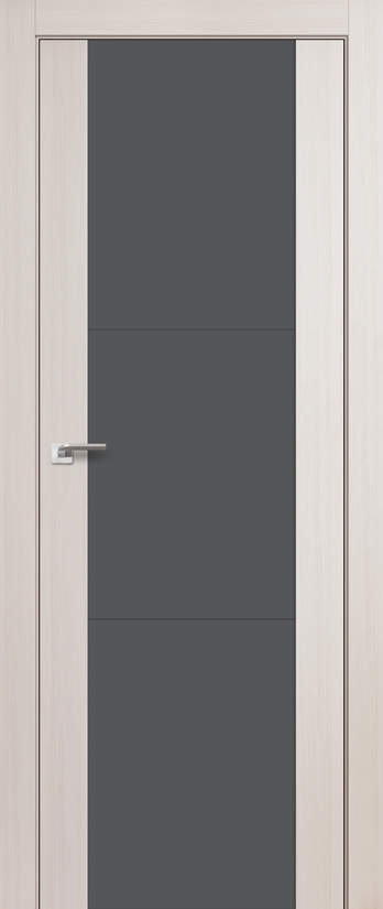 межкомнатные двери  Profil Doors 22X  серебряное эш вайт мелинга