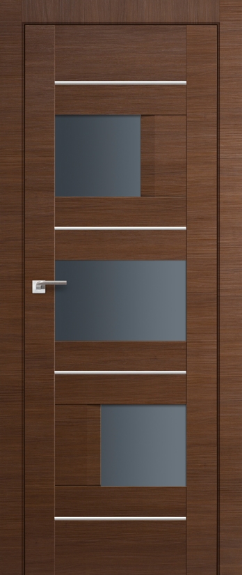 межкомнатные двери  Profil Doors 39X серебро графит малага черри кроскут