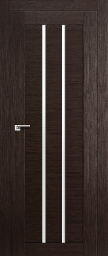 межкомнатные двери  Profil Doors 49X белый триплекс венге мелинга