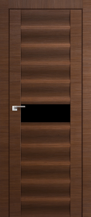 межкомнатные двери  Profil Doors 59X чёрный триплекс малага черри кроскут
