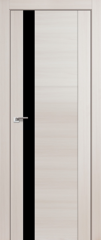 межкомнатные двери  Profil Doors 62X чёрное эш вайт мелинга