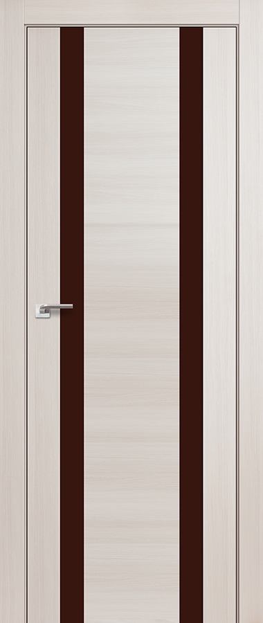 межкомнатные двери  Profil Doors 63X коричневое эш вайт мелинга