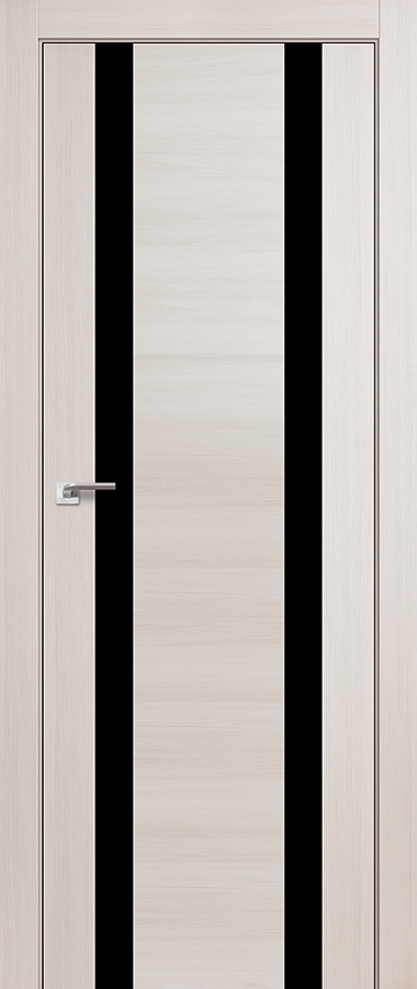 межкомнатные двери  Profil Doors 63X черное эш вайт мелинга