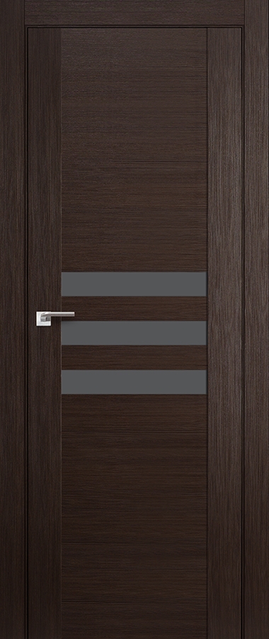 межкомнатные двери  Profil Doors 74X серебряное венге мелинга