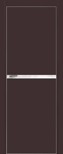 межкомнатные двери  Profil Doors 11E тёмно-коричневые