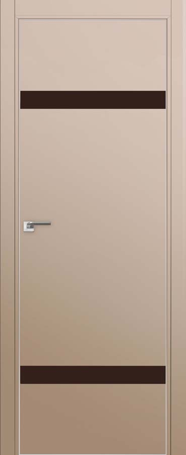 межкомнатные двери  Profil Doors 3E  коричневое капучино сатинат