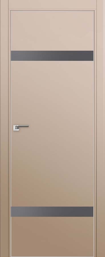 межкомнатные двери  Profil Doors 3E  серебряное капучино сатинат