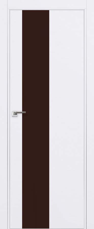 межкомнатные двери  Profil Doors 5E  коричневое аляска