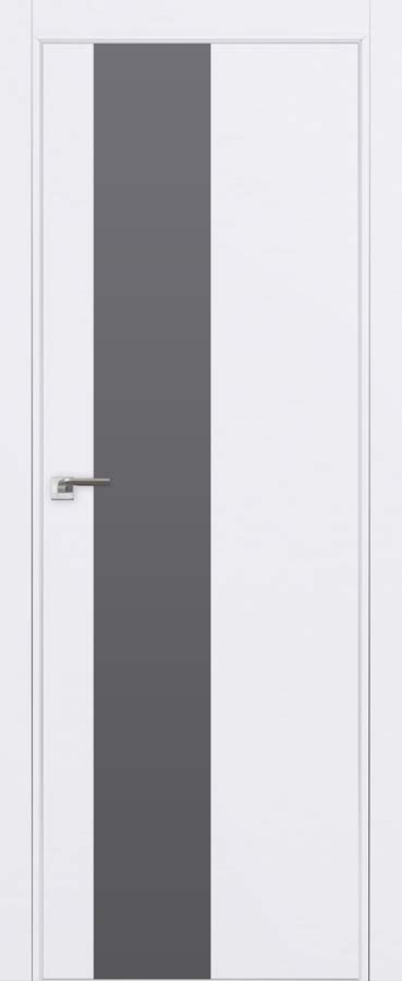 межкомнатные двери  Profil Doors 5E  серебряное аляска