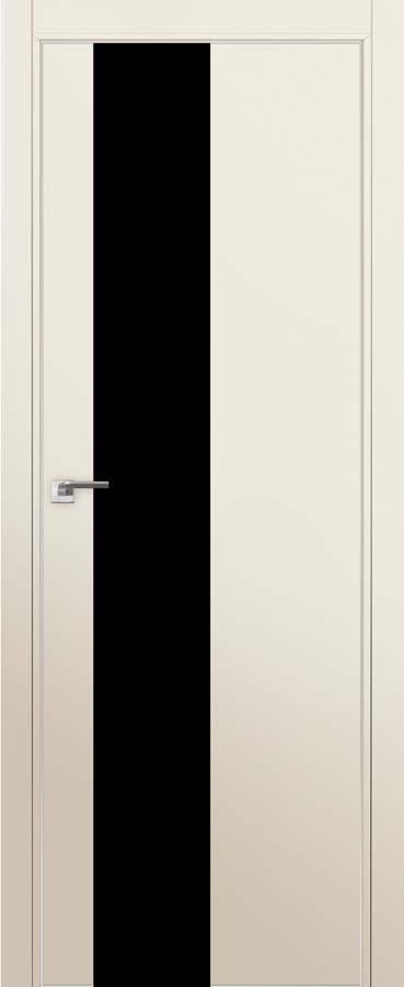 межкомнатные двери  Profil Doors 5E  чёрное магнолия