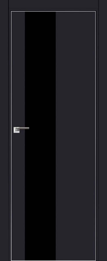 межкомнатные двери  Profil Doors 5E  чёрное чёрный матовый