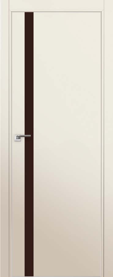 межкомнатные двери  Profil Doors 6E  коричневое магнолия